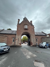 Archway to main house