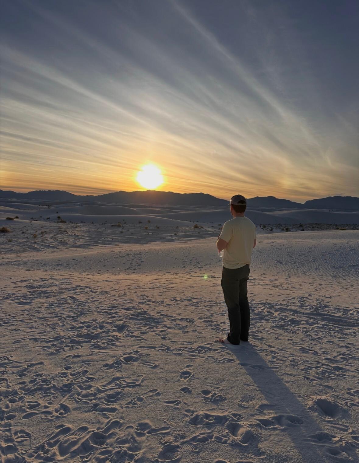 White Sands at Sunset