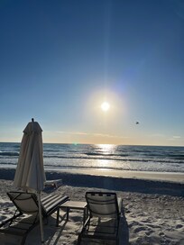 Beautiful view waiting for sunset