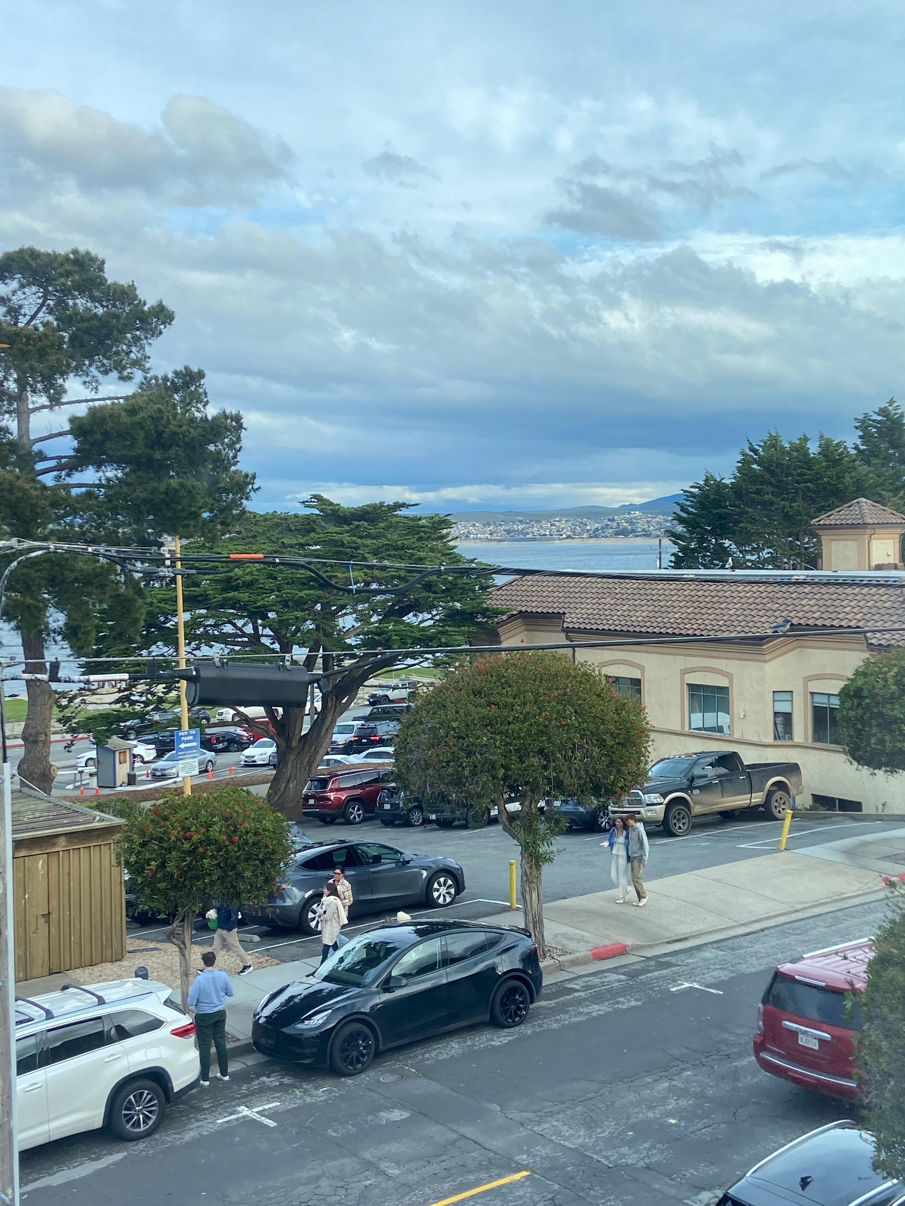 View of the ocean from my room.