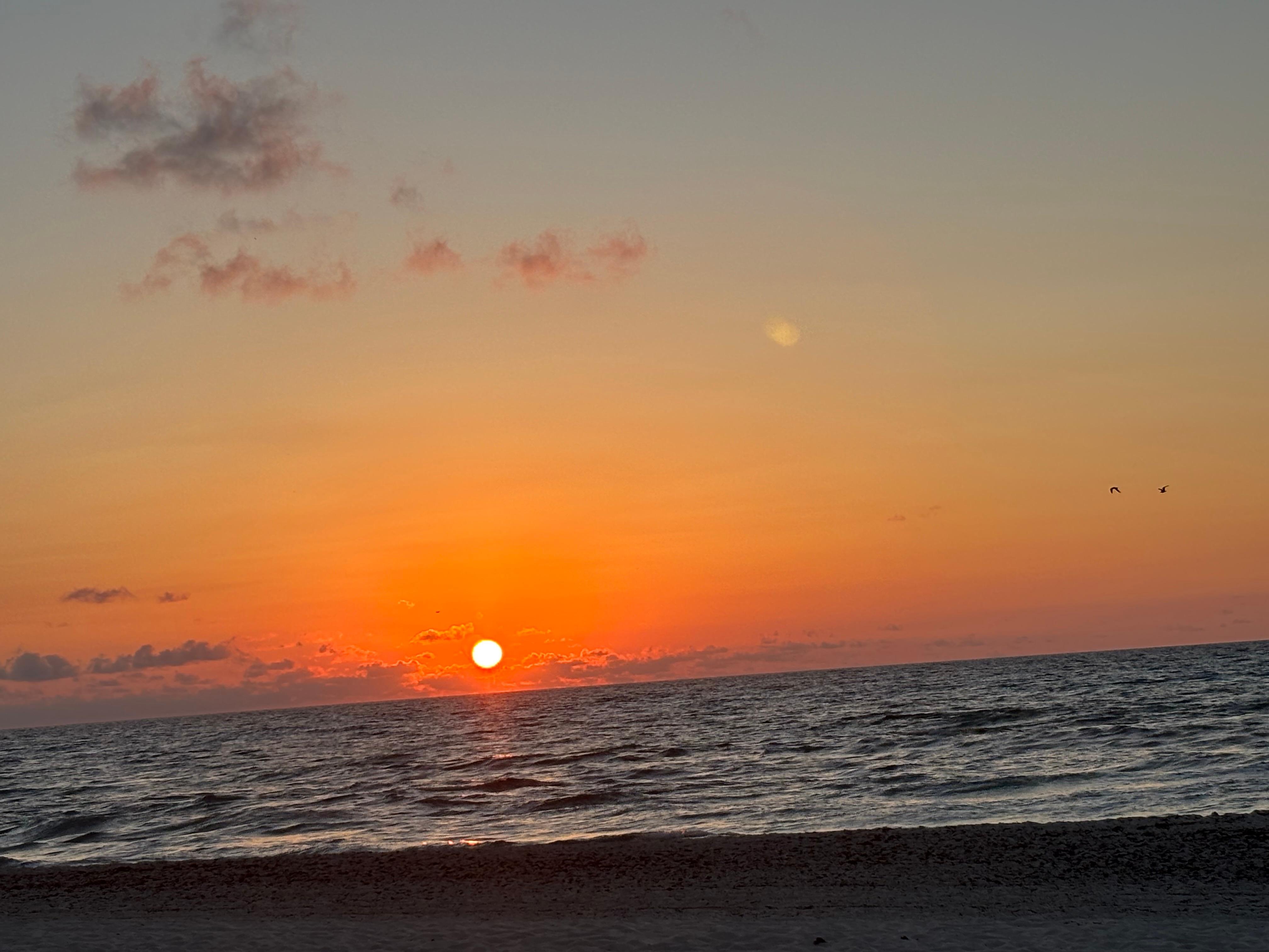 A beautiful sunrise. ☀️