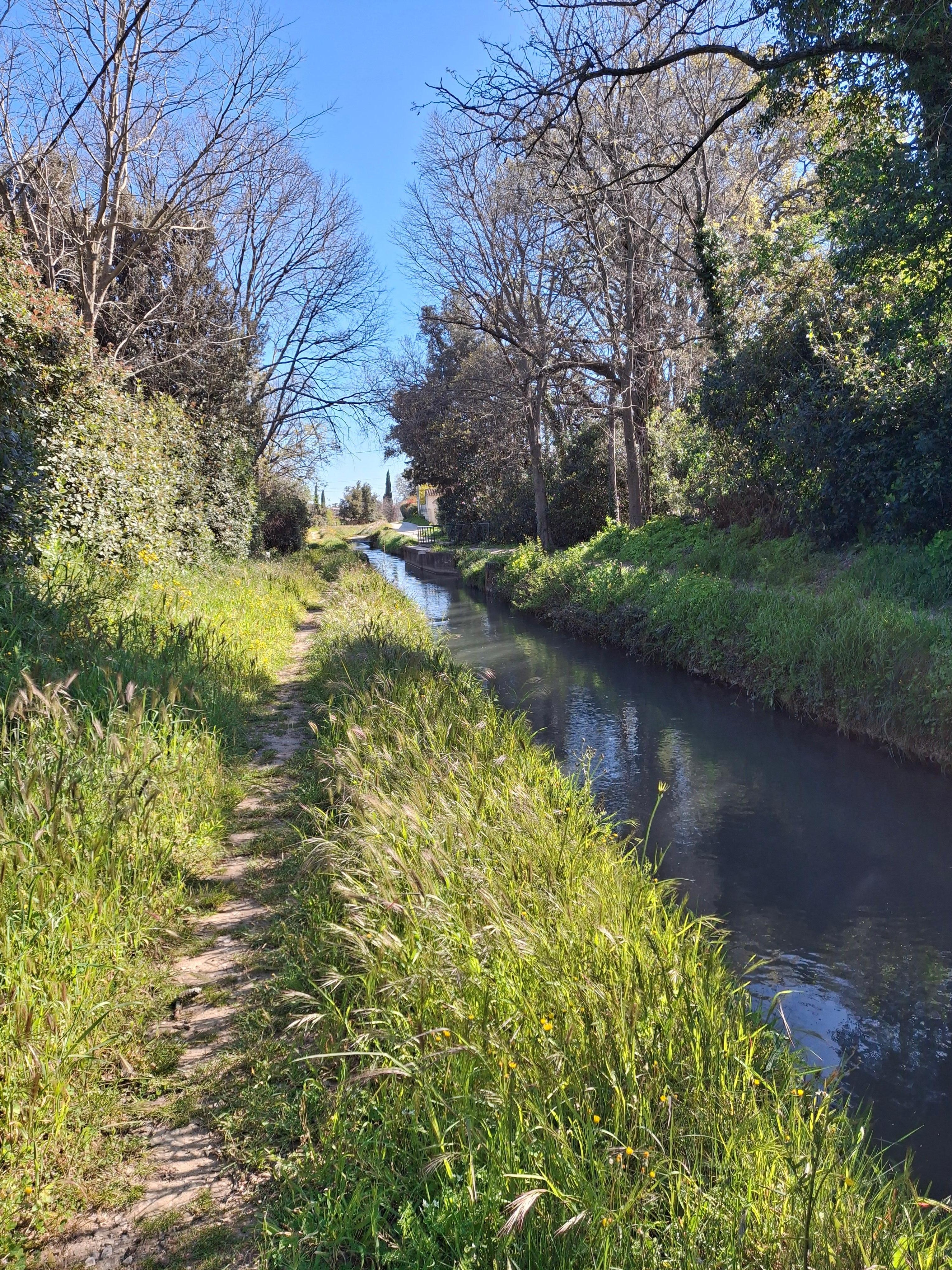Canal direkt am Haus