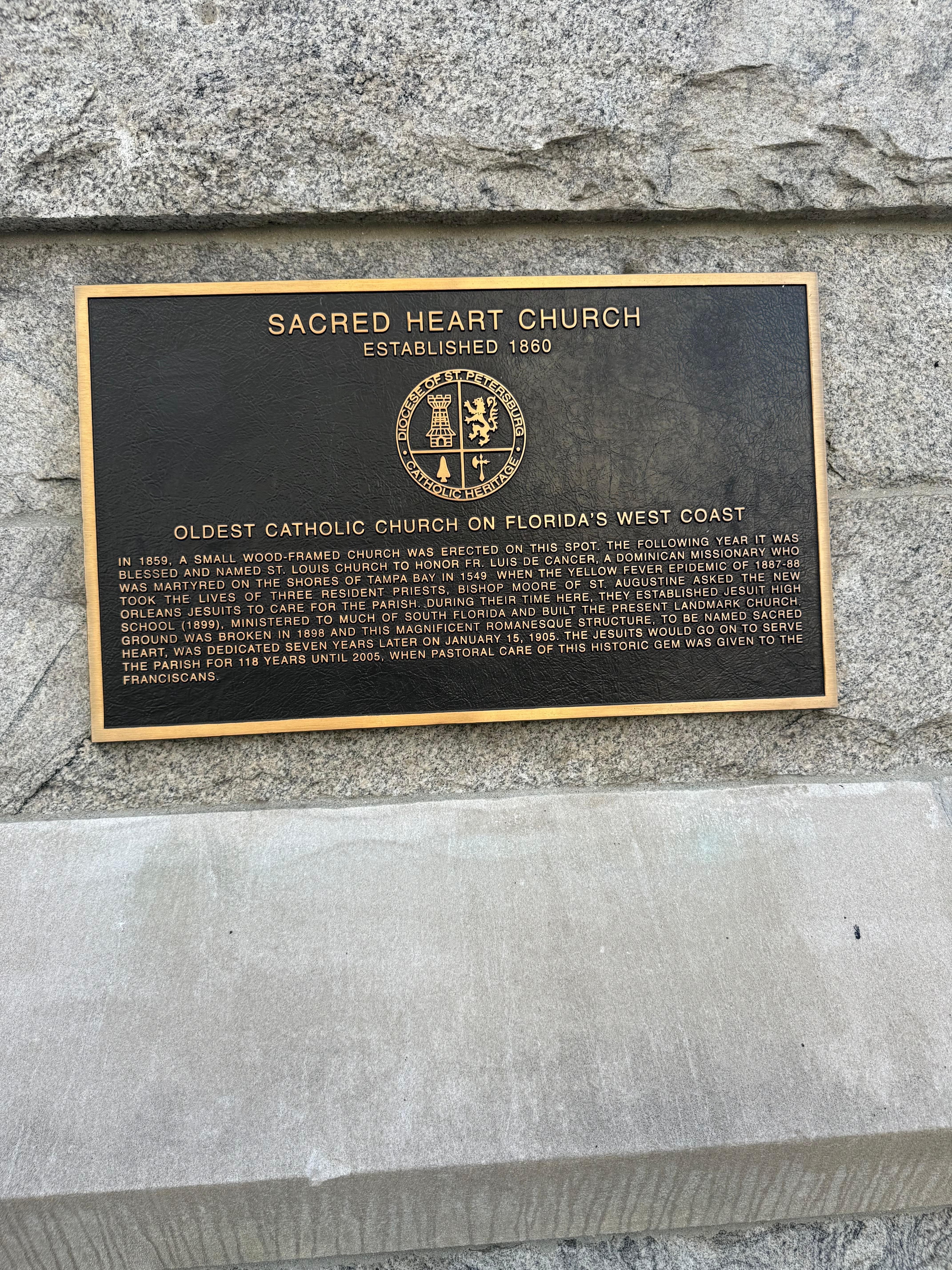 Catholic Church next door