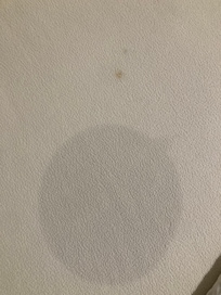 Large stain on blanket