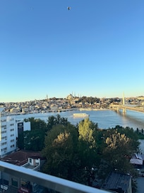 View from the breakfast restaurant