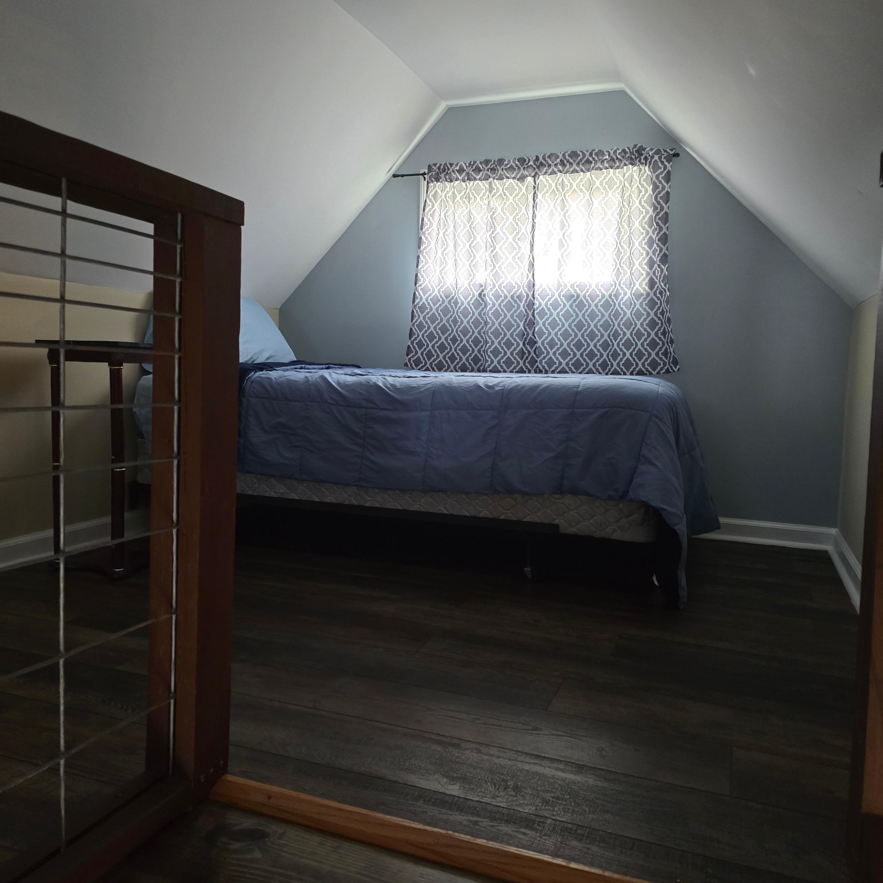 Bed in loft