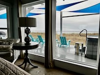 View from a King room on the first floor