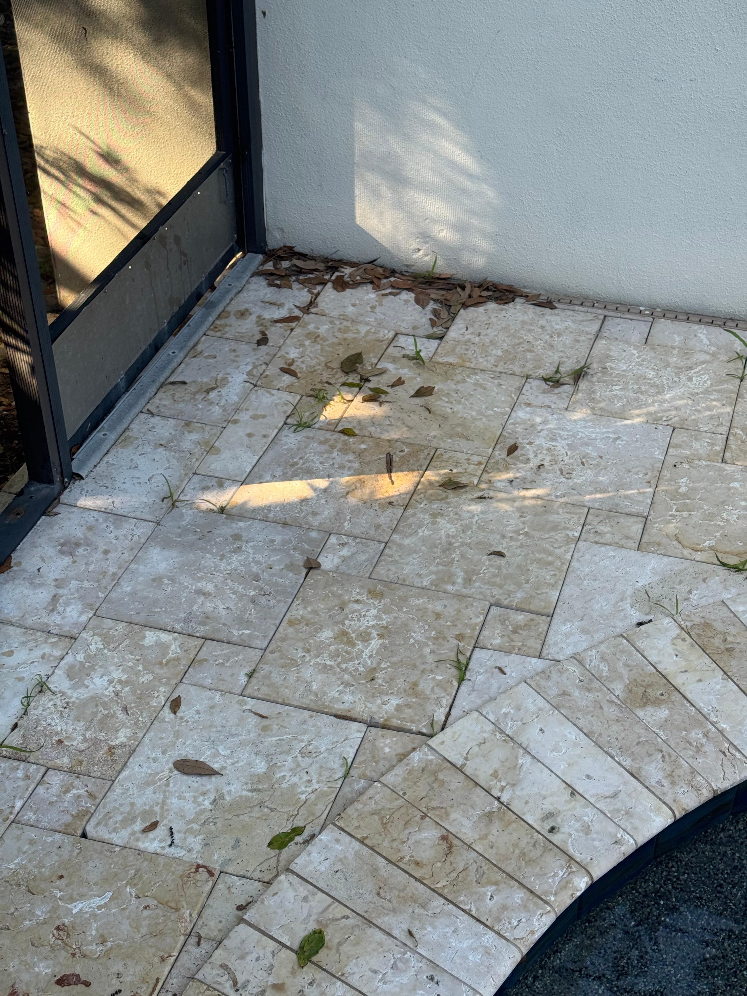 Not cleaned prior to arrival