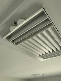 Every vent was full of dust and not cleaned.