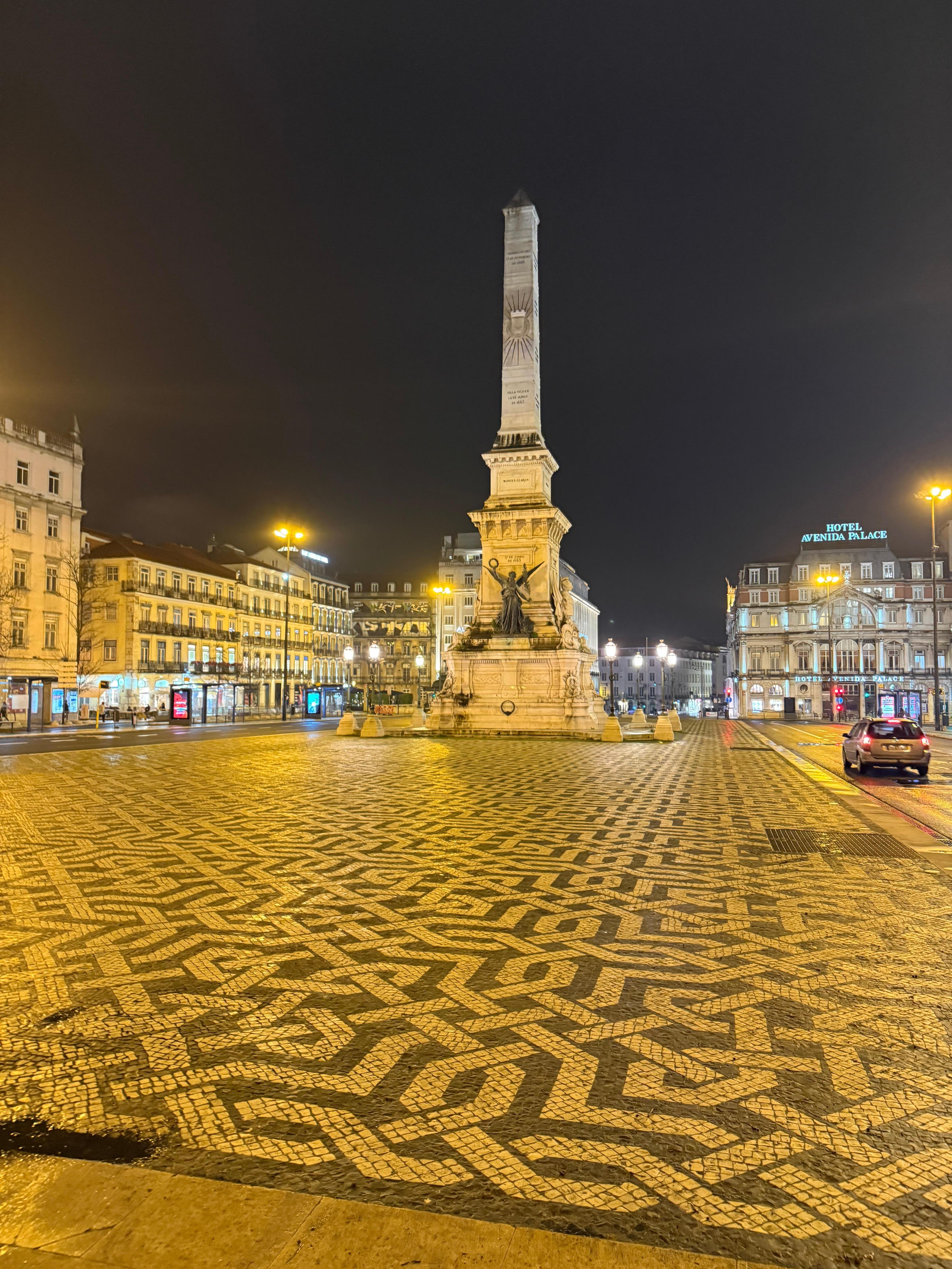 Plaze in front of hotel