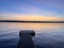 Sunset looking off the dock ! Beautiful !