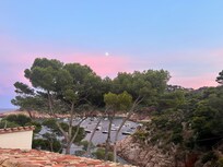 Sunset fro the restaurant