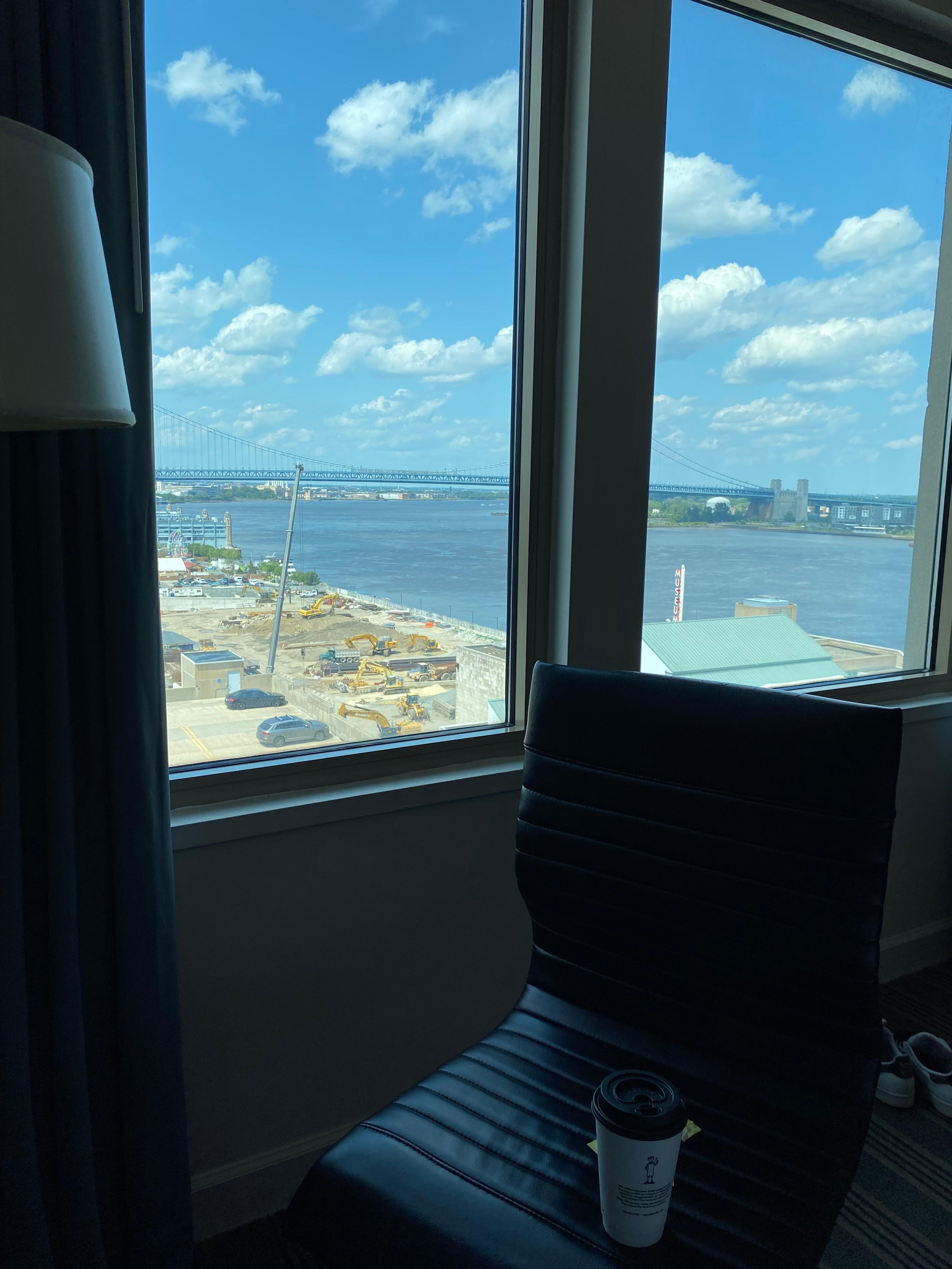 View from our room!