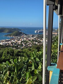 View from the onsite restaurant