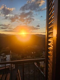Sunrise from our balcony
