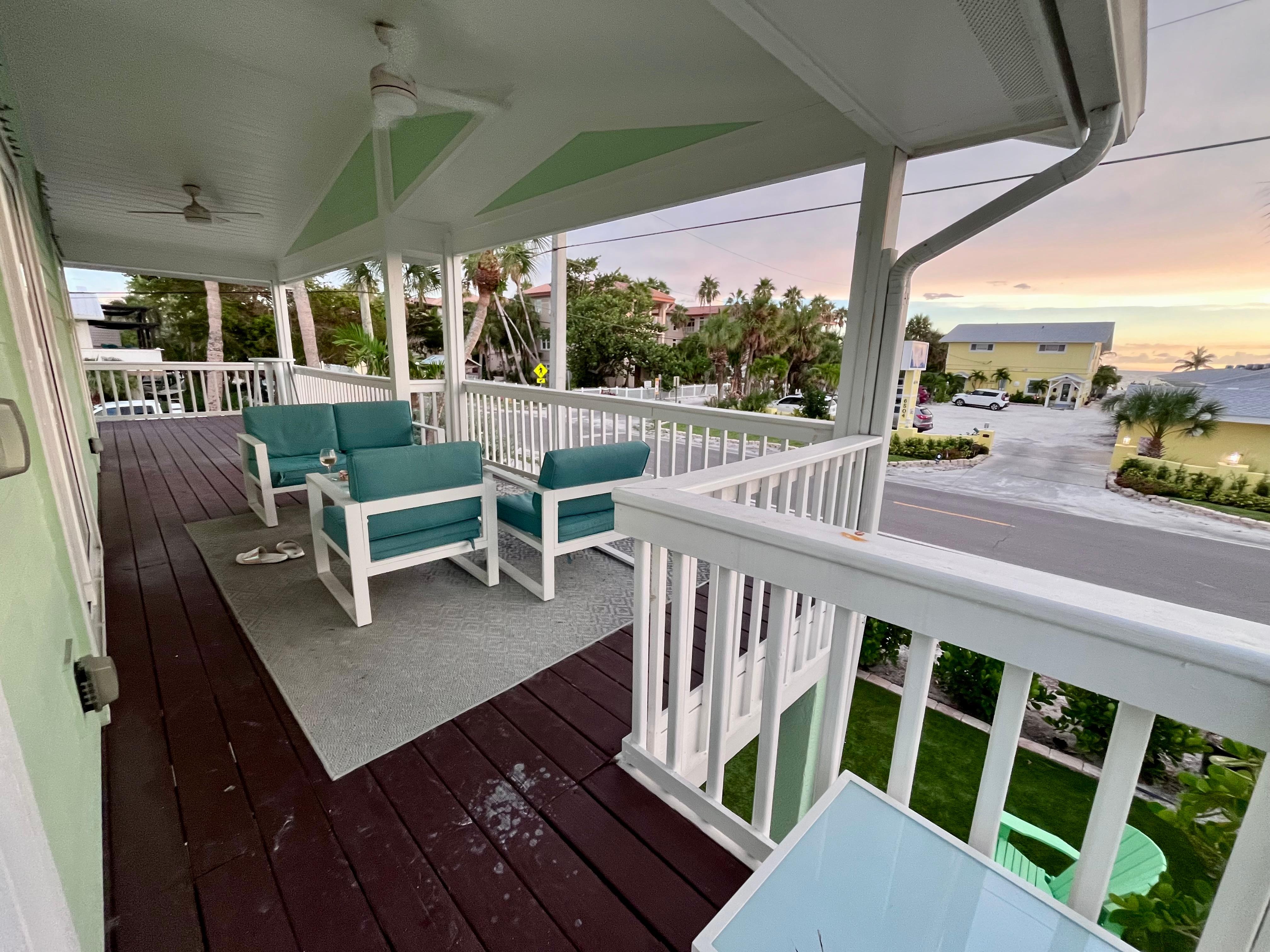 Blick auf den Golf von Mexiko 