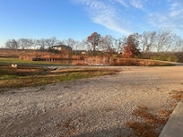 From the front door to the west you can see the neighbors property.