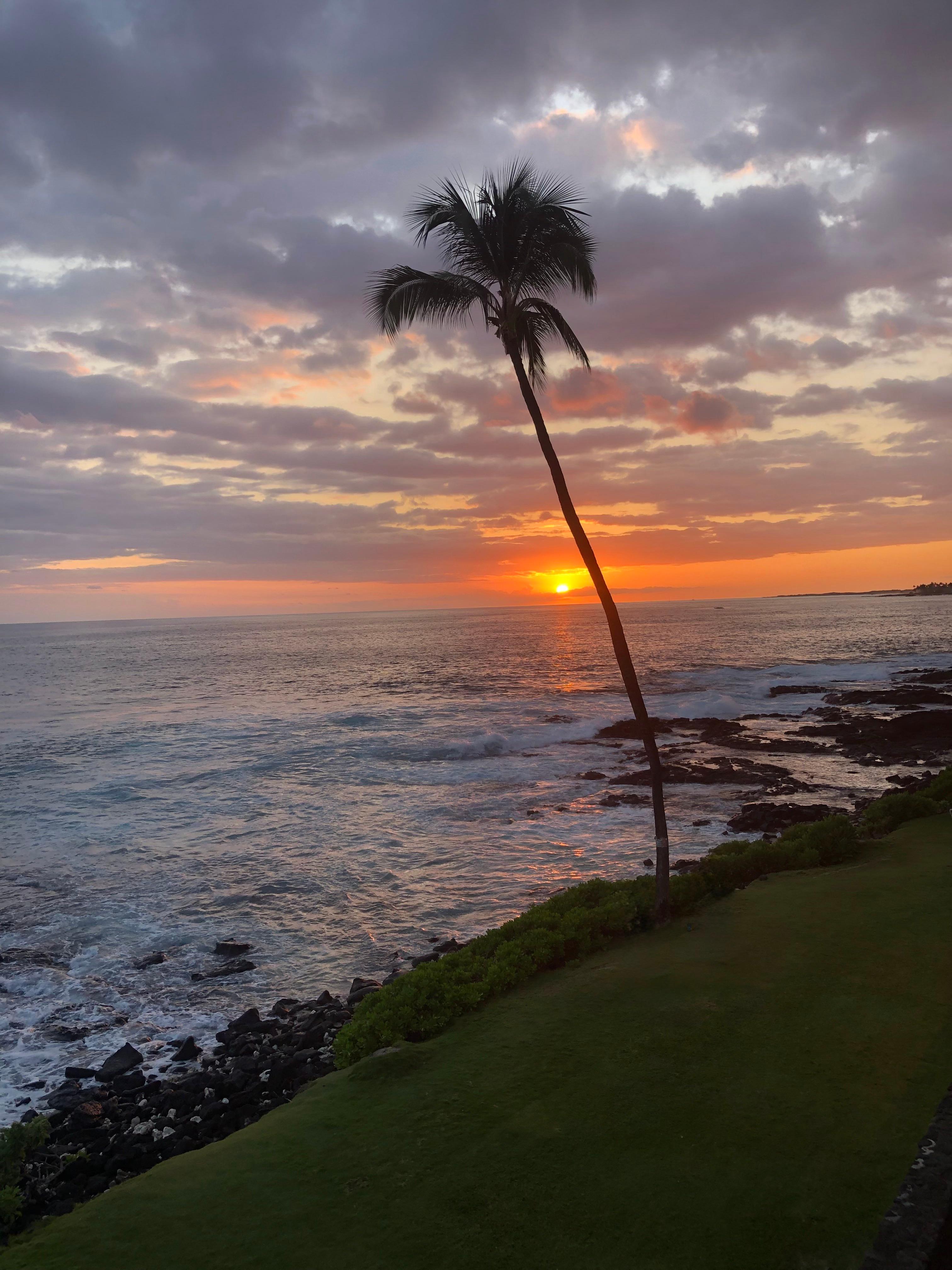 One of several fantastic sunsets (viewed from our unit’s balcony)