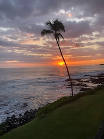 One of several fantastic sunsets (viewed from our unit’s balcony)