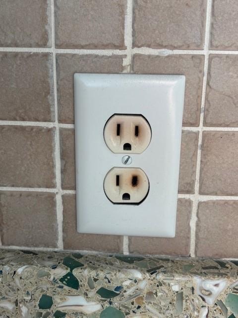 burned outlet