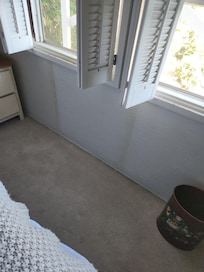 Water damage, old