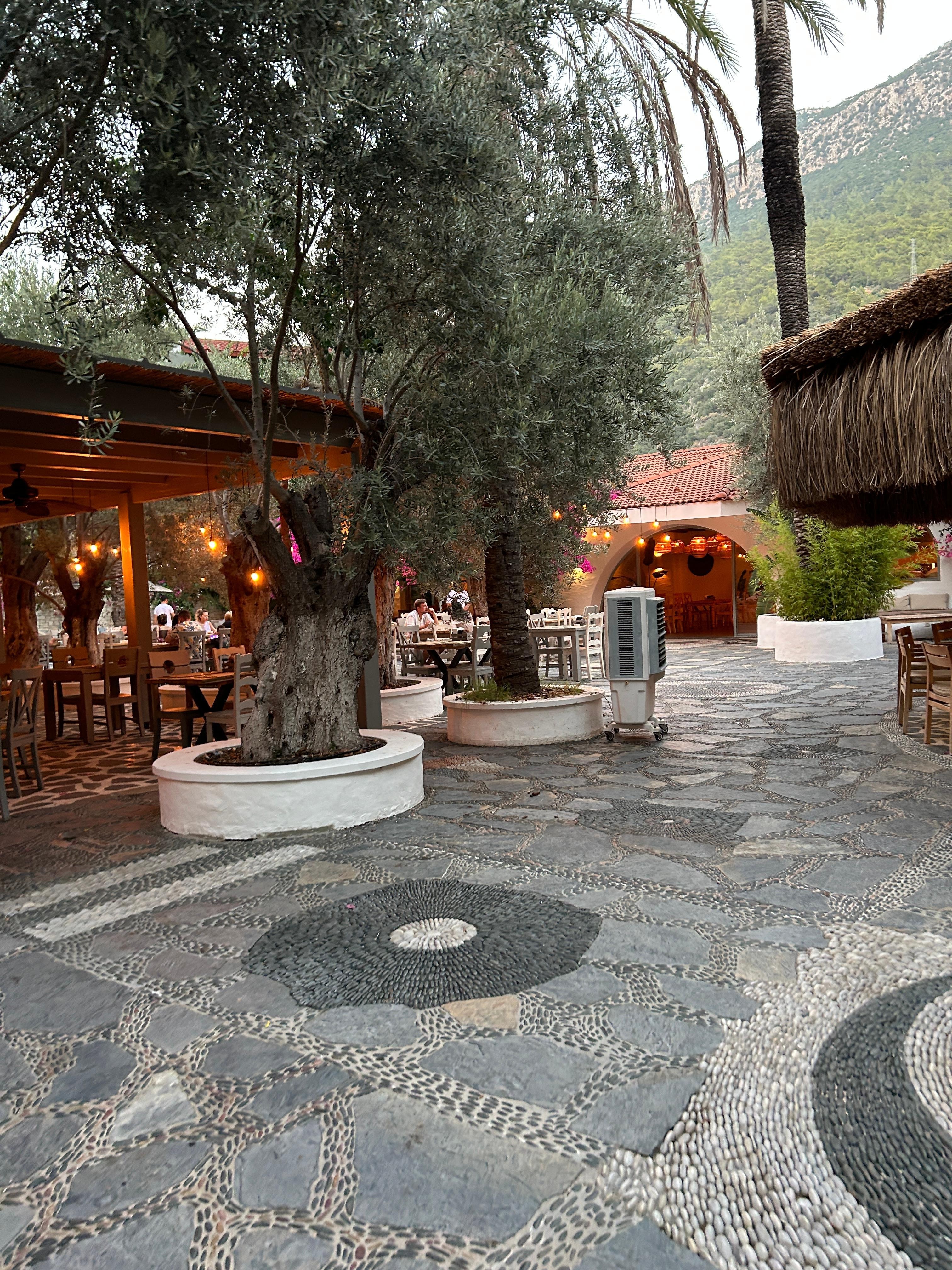 Otel restaurant kahvaltı kısmı