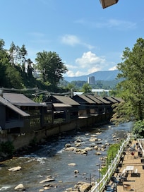 Balcony view of other hotel