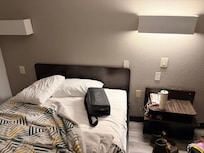 No outlets on the wall.