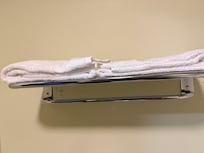 Two things towel looks like kitchen towel.