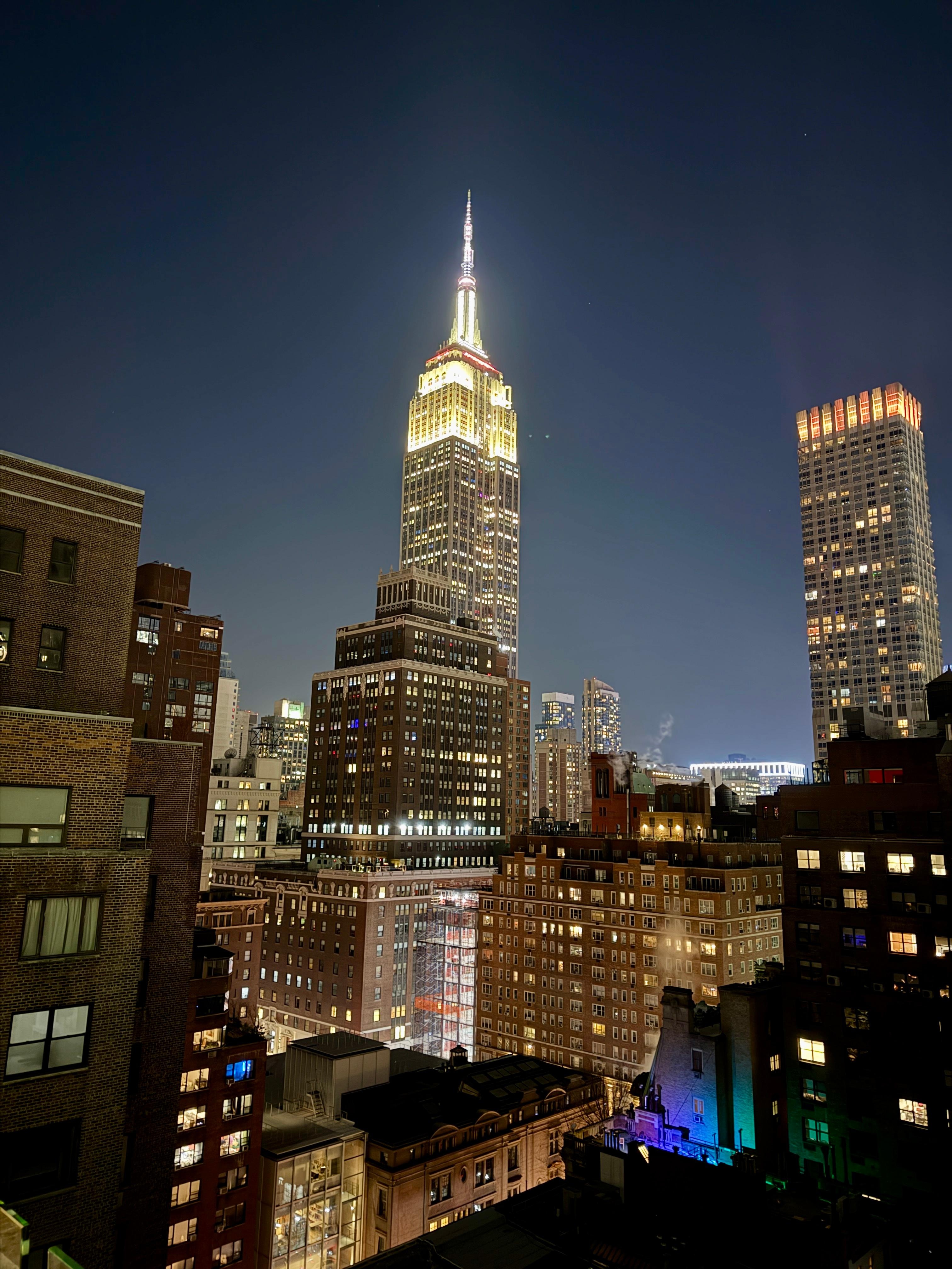 View from rooftop bar