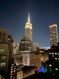 View from rooftop bar