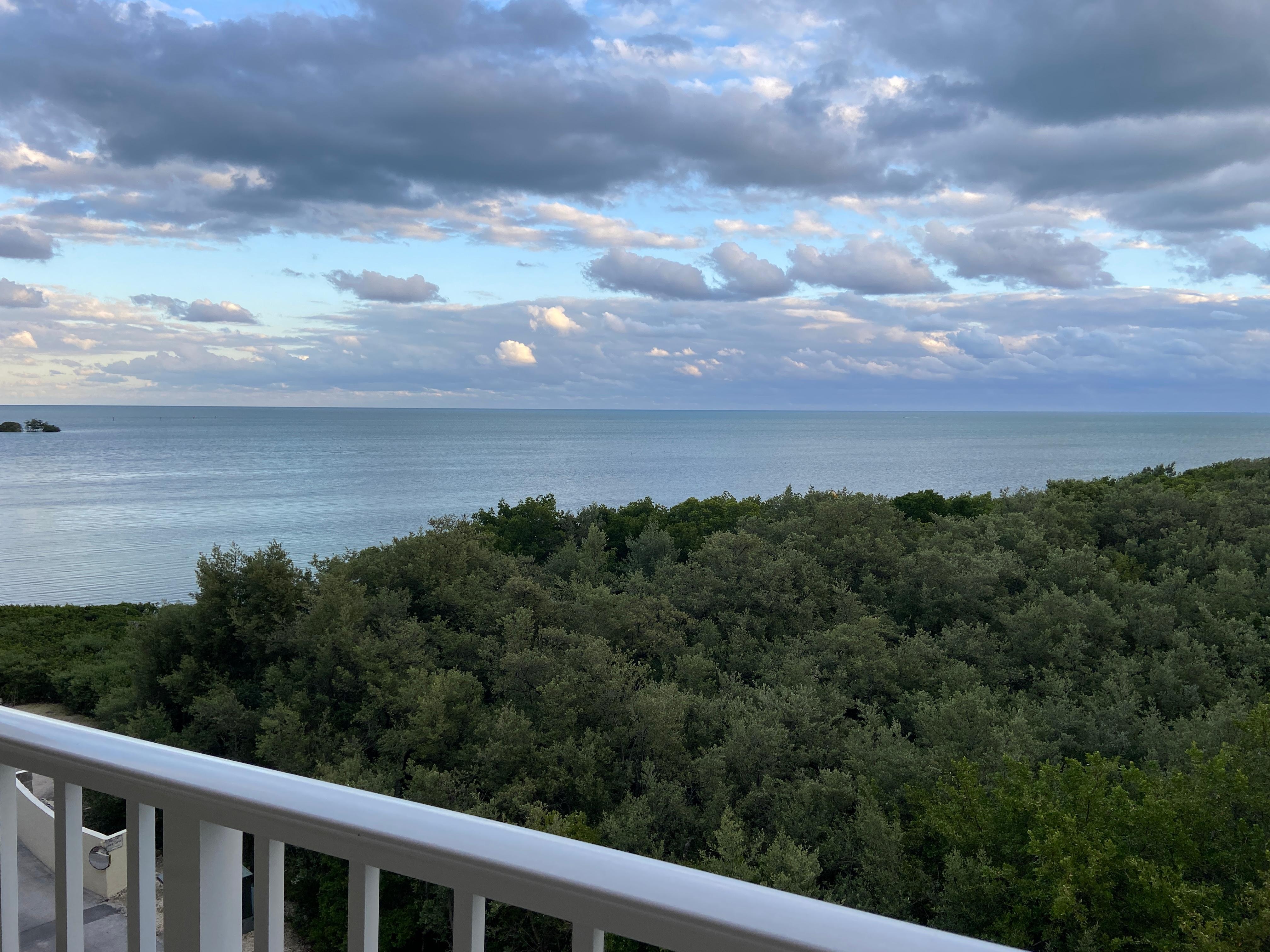 View from the balcony