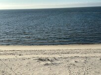 Great place to spend the day - grab the wagon, chairs, and towels and walk 10 steps to your destination!