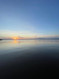 Sunset from the dock