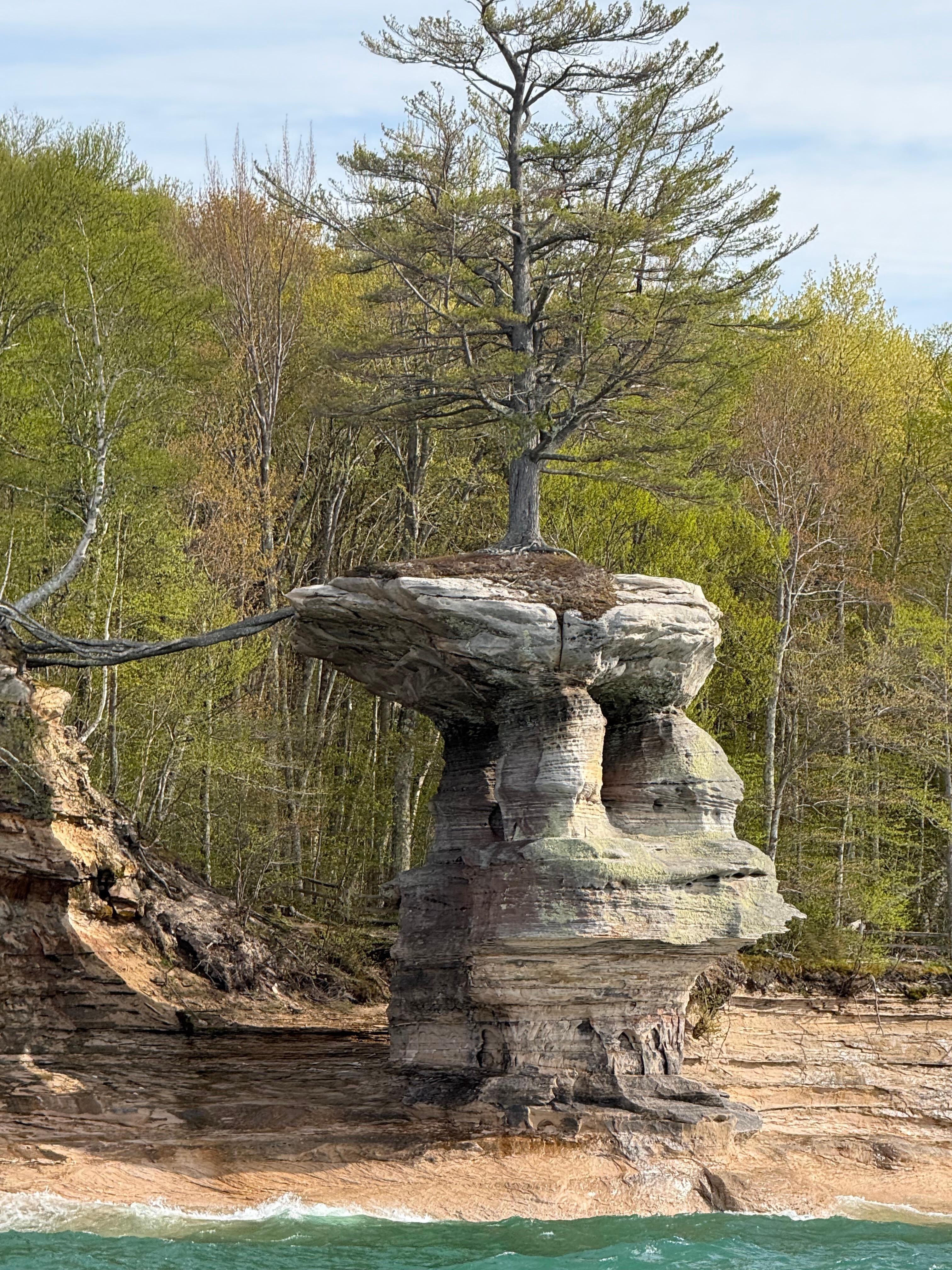 Another photo from the Pictured Rocks cruise.