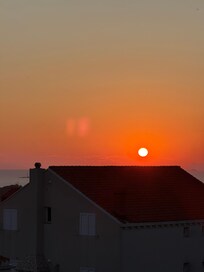 The view from our shared balcony