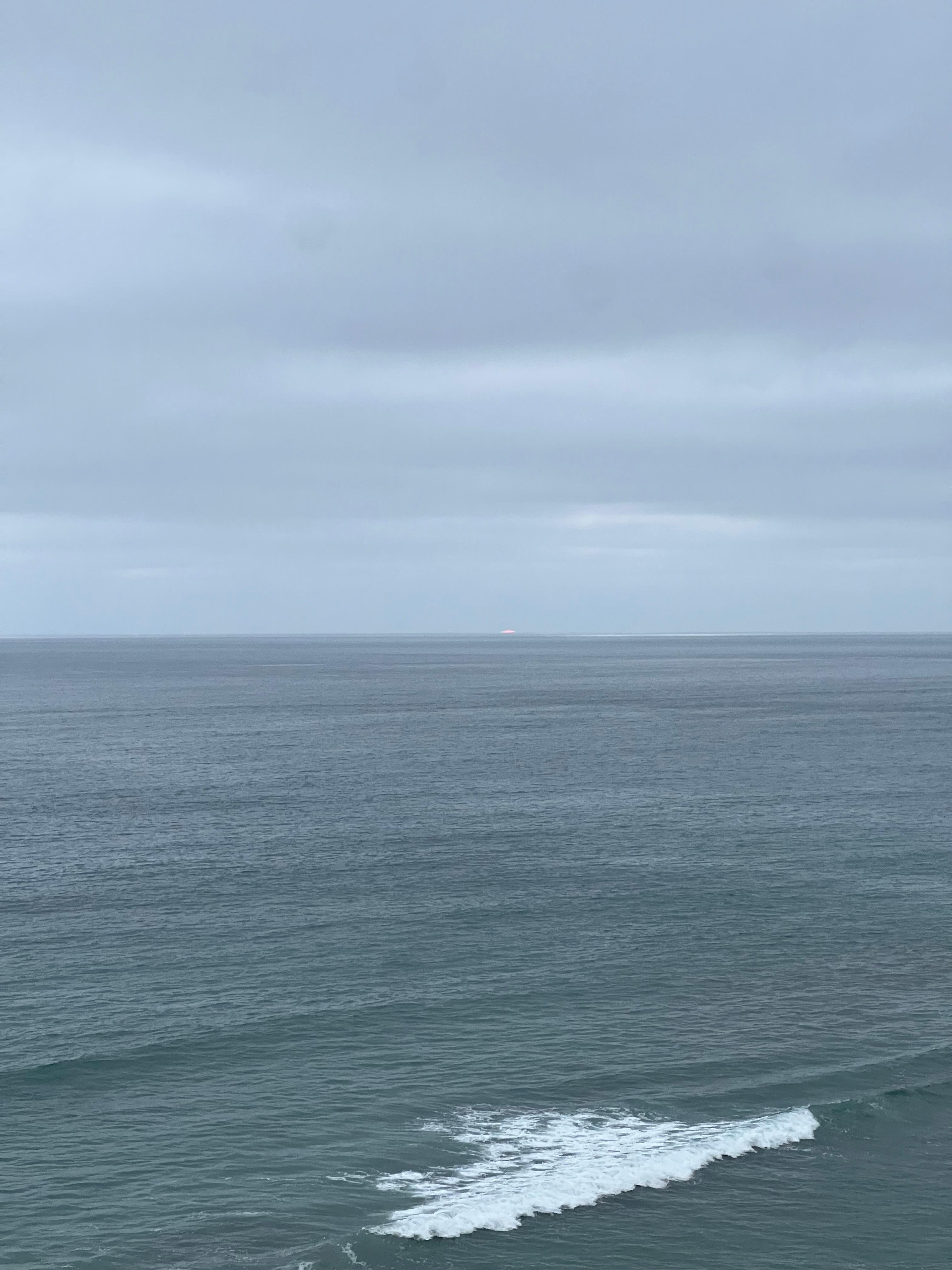 View from the back patio. 