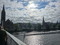 Iverness from the "bouncy" bridge
