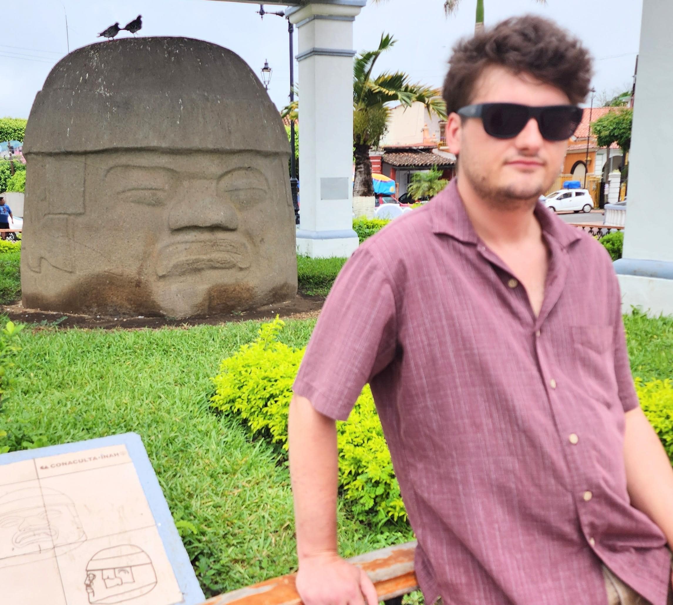 See the museum in Santiago Tuxtla 