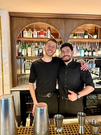 Max and Yennis, the bartenders.
