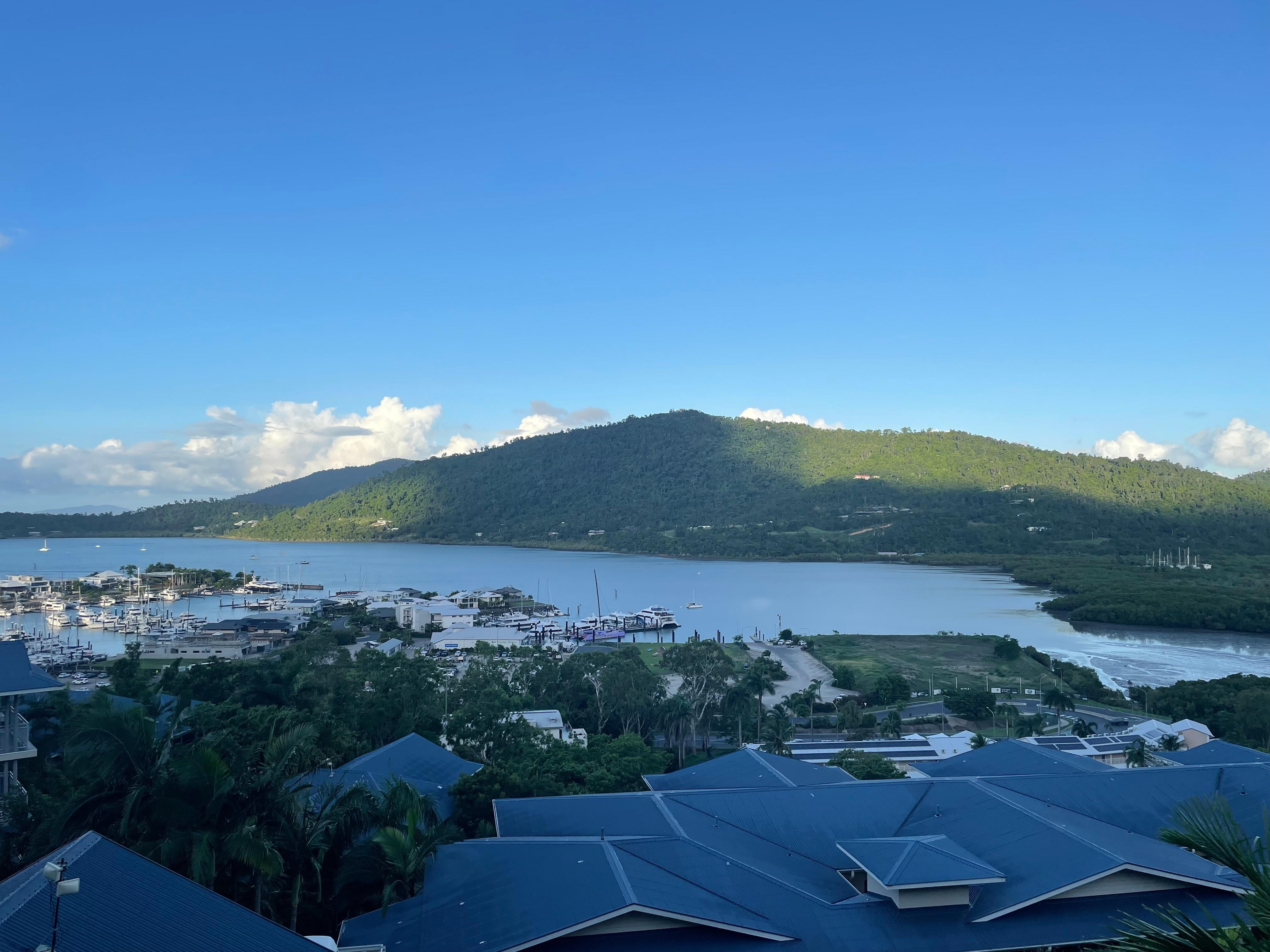 View from our balcony 