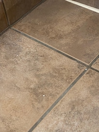 Counters had dust dirty and grime I cleaned them so I could put my stuff on the counters