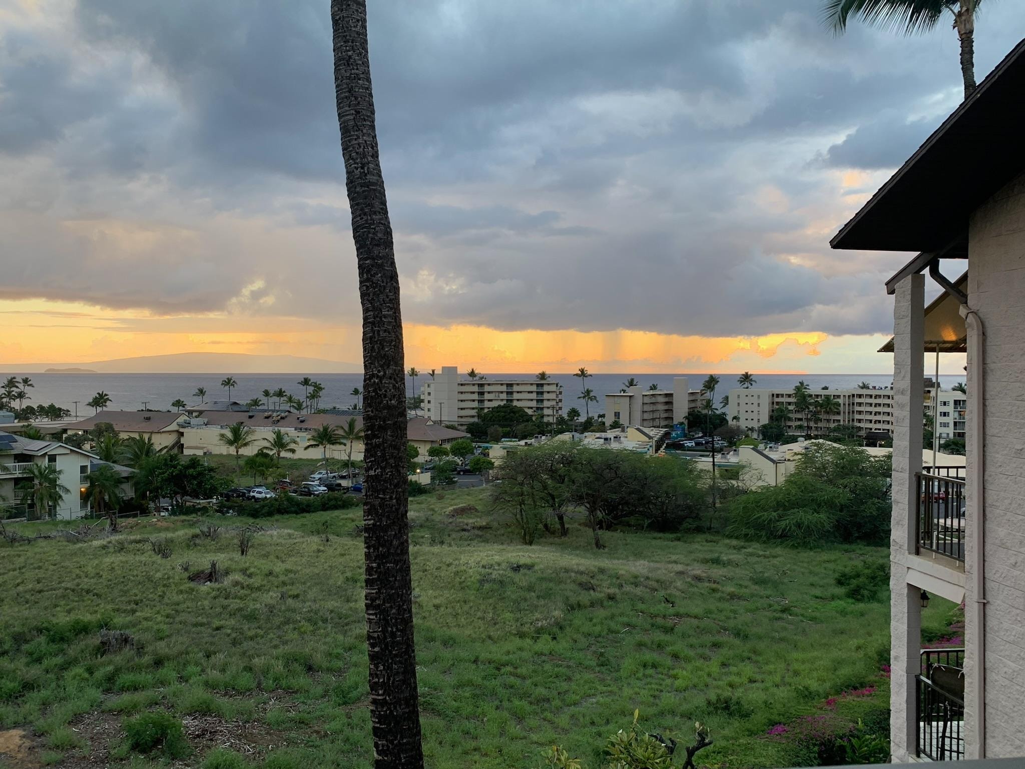 View towards the ocean