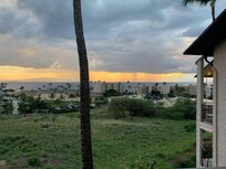 View towards the ocean