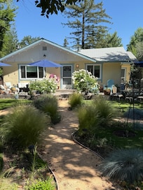 Beautiful garden. Perfect place to relax and read a book.