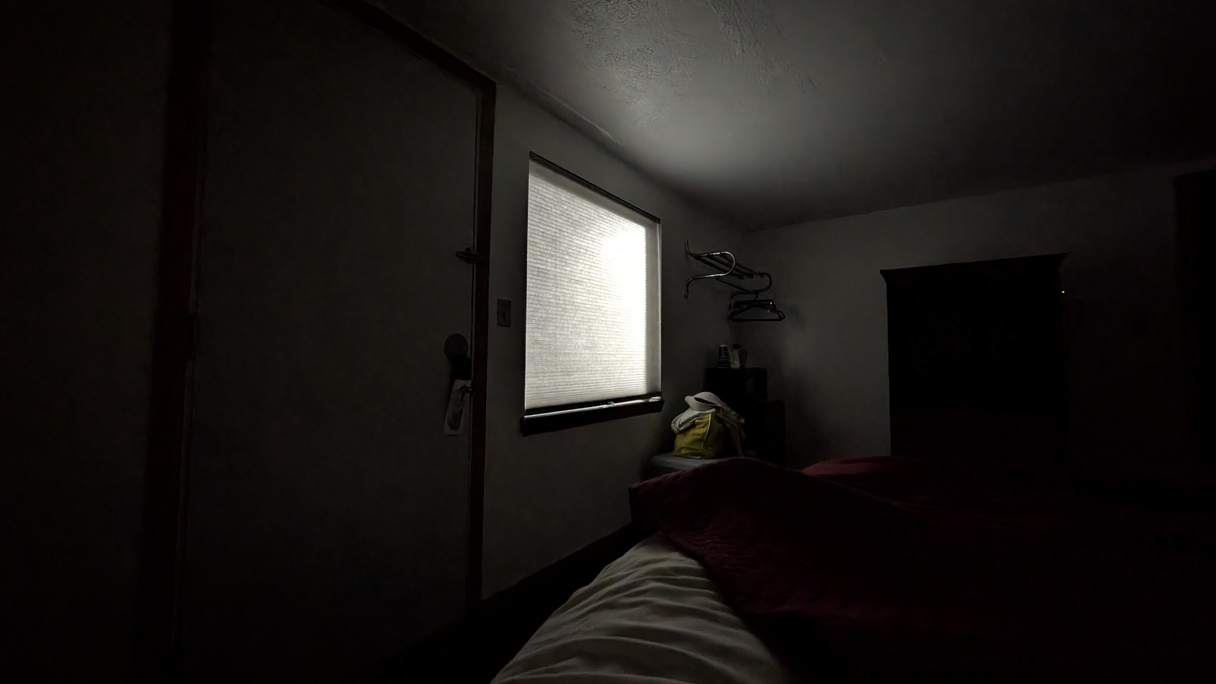 Room was bo bright from the outside that we couldn't sleep