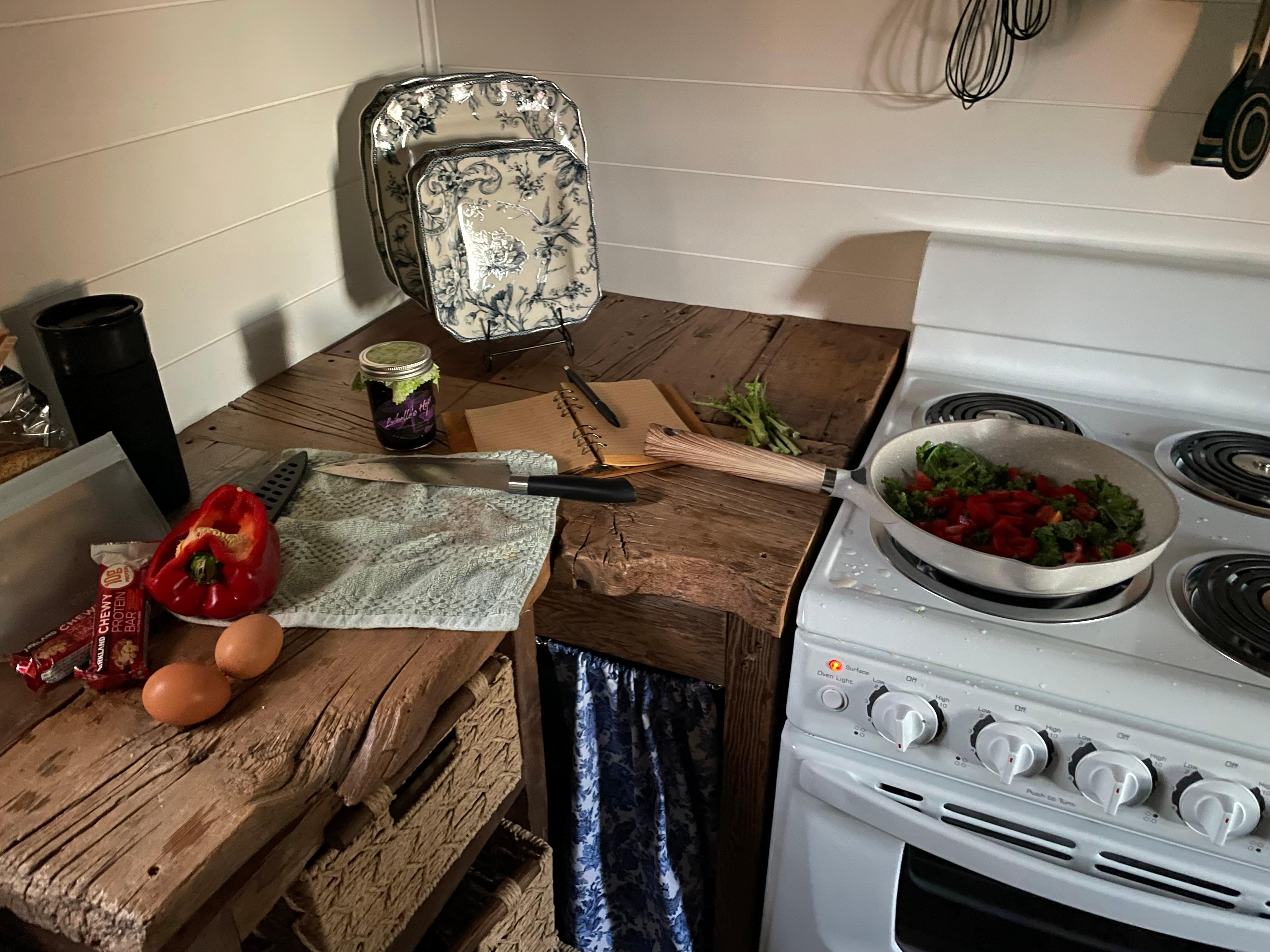 I loved cooking here!