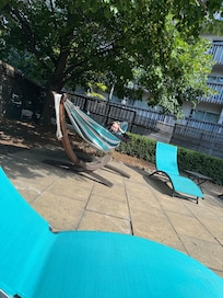 Outdoor poor area