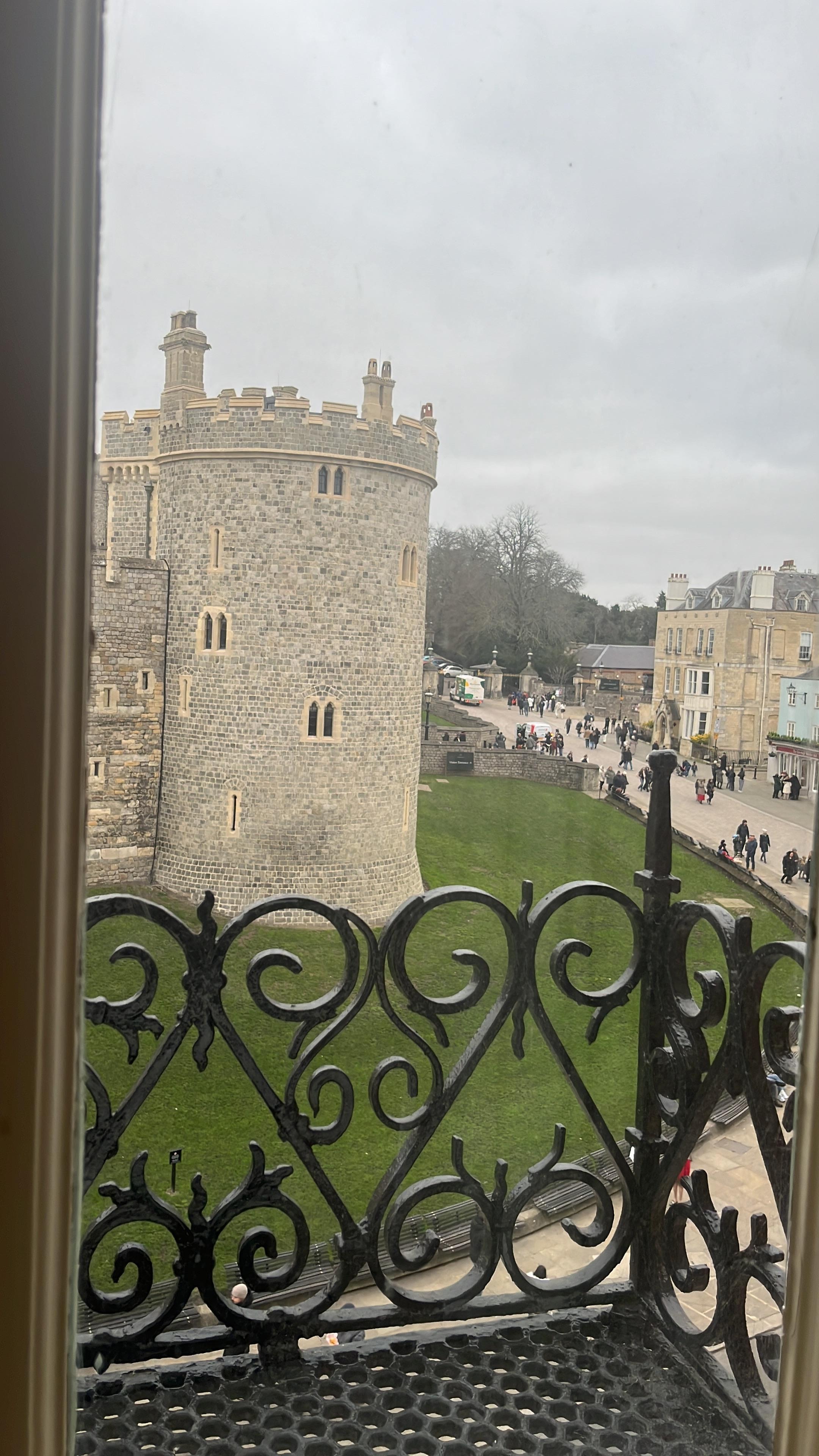 View out of the window