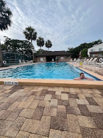Pool nice and big and very clean